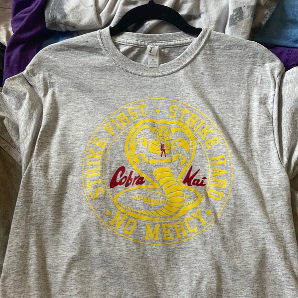 cobra kai tee shirt